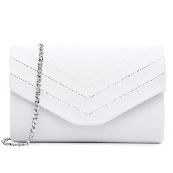 Clutch Purse, Suede Envelope Evening Purses Crossbody Shoulder :< - Picture 1 of 7